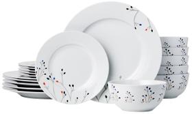 Conjunto de louças de cozinha Amazon Basics Branches para 6 pessoas