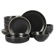 Conjunto de Louças Gibson Home Dinah - 16 Peças com Tigela Dupla Conjunto de Louças Gibson Home Dinah - 16 Peças com Tigela Dupla