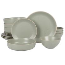 Conjunto de Louças Gibson Home Dinah - 16 Peças em Grés com 2 Bowls