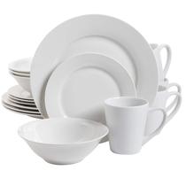 Conjunto de Louças Gibson Home Noble Court 16 Peças - Branco