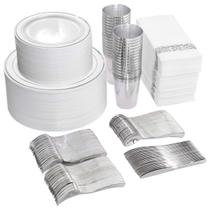 Conjunto de louças I00000 para 100 convidados com 700 peças