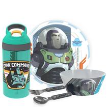 Conjunto de louças infantis Zak Designs Lightyear de 5 peças de 20 ml