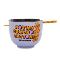 Conjunto de louças Ramen Silver Buffalo Shrek Gingerbread Man