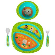 Conjunto de louças The First Years CocoMelon Toddler 4 peças