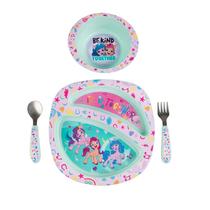 Conjunto de louças The First Years My Little Pony Toddler 4 unidades Conjunto de louças The First Years My Little Pony Toddler 4 unidades