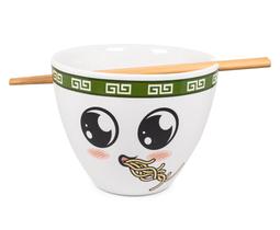 Conjunto de louças Toynk Bowl Bop Soba Slurp 480 ml com pauzinhos Conjunto de louças Toynk Bowl Bop Soba Slurp 480 ml com pauzinhos