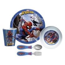 Conjunto de Louças Zak Designs Marvel Spider-Man - Infantil (3+ Anos) Conjunto de Louças Zak Designs Marvel Spider-Man - Infantil (3+ Anos)