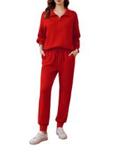 Conjunto de lounge PINSPARK de 2 peças para roupas de viagem femininas de 2024 Conjunto de lounge PINSPARK de 2 peças para roupas de viagem femininas de 2024