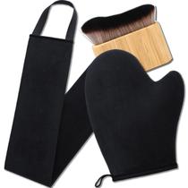 Conjunto de luvas autobronzeadoras G GAIYAH 3 em 1 com escova de bronzeamento Conjunto de luvas autobronzeadoras G GAIYAH 3 em 1 com escova de bronzeamento