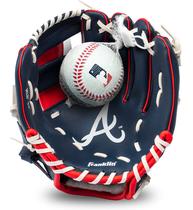 Conjunto de Luvas e Bolas de Tee-Ball Franklin Sports MLB Atlanta Braves Conjunto de Luvas e Bolas de Tee-Ball Franklin Sports MLB Atlanta Braves