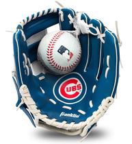 Conjunto de luvas e bolas de teeball Franklin Sports MLB Cubs 9.5