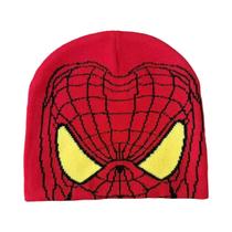 Conjunto De Luvas E Chapéu De Inverno Do Homem-Aranha Da Marvel, Gorro De Desenho Animado, Moletom
