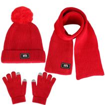 Conjunto de luvas e gorro de inverno Openfly para crianças de 2 a 7 anos Conjunto de luvas e gorro de inverno Openfly para crianças de 2 a 7 anos