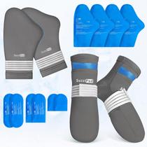 Conjunto de luvas e meias SuzziPad Cold Therapy para Chemo L
