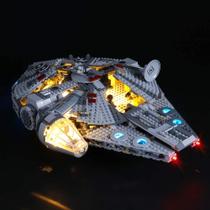 Conjunto de luz LIGHTAILING para (Millennium Falcon) Modelo de blocos de construção - kit de luz led compatível com Lego 75257 (NÃO incluído o modelo)