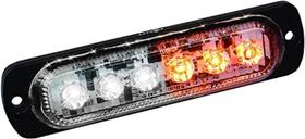 Conjunto de Luz Veicular Custer STR41AW LED Estroboscópico 9,5 cm