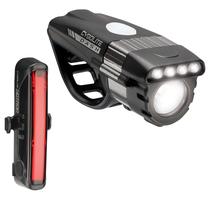 Conjunto de luzes de bicicleta Cygolite Dash Pro, farol de 600 lúmens e luz traseira Hotrod de 50 lúmens, recarregável por USB