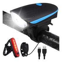 Conjunto de luzes de bicicleta Salandens Luz USB recarregáve Conjunto de luzes de bicicleta Salandens Luz USB recarregáve
