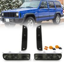 Conjunto de luzes de sinalização USR 97-01 XJ Cherokee XJ com lâmpadas (fumaça)