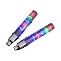 Conjunto De Luzes De Válvula De Roda De Bicicleta LED Neon Piscante 2pcs Lâmpada Fluorescente Conjunto De Luzes De Válvula De Roda De Bicicleta LED Neon Piscante 2pcs Lâmpada Fluorescente