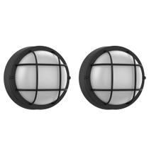 Conjunto de luzes LED de 2 Faymart de 8 polegadas náuticas para exterior/interior de 15 W