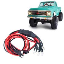Conjunto de luzes LED para atualizações de carros de esteira Axial SCX24 1/24 RC Conjunto de luzes LED para atualizações de carros de esteira Axial SCX24 1/24 RC