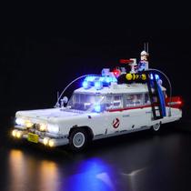 Conjunto de luzes para blocos de construção modelo ECTO-1 com kit de luz LED