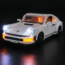 Conjunto de luzes para blocos de construção Porsche 911 com kit de luz LED