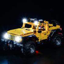 Conjunto de luzes para blocos de construção Technic Jeep Wrangler com LED