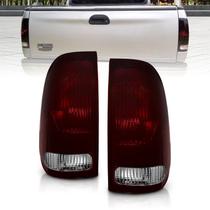 Conjunto de luzes traseiras AmeriLite Ford F-Series F150 F250 Halogênio