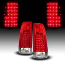 Conjunto de Luzes Traseiras AmeriLite LED para Chevy GMC C/K 1988-2000 Conjunto de Luzes Traseiras AmeriLite LED para Chevy GMC C/K 1988-2000
