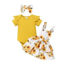 Conjunto de macacão Clothes Tepuce Baby Girl Summer 18-24 meses