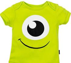 Conjunto de macacão e chapéu de cosplay infantil Mike da Disney Pixar Monsters Inc., 12 meses