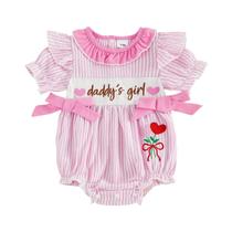 Conjunto de macacão para meninas citgeett My First Fathers Day Conjunto de macacão para meninas citgeett My First Fathers Day