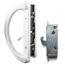 Conjunto de maçanetas de pátio Essential Values Sliding Door White