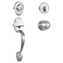 Conjunto de maçanetas e fechaduras da porta frontal VEVOR Satin Nickel