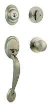 Conjunto de maçanetas e fechaduras dianteiras Kwikset Dakota