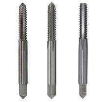 Conjunto de Machos Manuais Drill America T/AS6X1 M6 x 1 Aço Rápido 4 Flautas