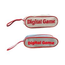 Conjunto De Mahjong Deluxe Portátil Com 106 Peças E 4 Suportes, Armazenamento Com Zíper Para Festas