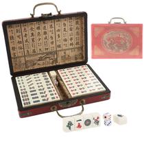 Conjunto de Mahjong IRONWALLS - 146 Peças com Estojo