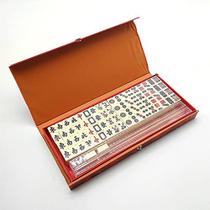 Conjunto de Mahjong IWUTEFET 144-Tile Standard Edition com acessórios