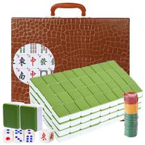 Conjunto de Mahjong LANYOTA Chinese Mahjong Game com estojo de viagem