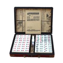 Conjunto de Mahjong Mini Size 146 peças de melamina resistente a arranhões