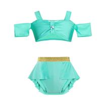 Conjunto De Maiô De Princesa Sereia Para Meninas, Moda De Verão Para Praia E Festa Na Piscina, Maiôs