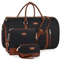 Conjunto de Mala Conversível 2 em 1 TIBES para Roupas 50L Conjunto de Mala Conversível 2 em 1 TIBES para Roupas 50L