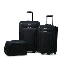 Conjunto de Mala de Viagem American Tourister Fieldbrook XLT - 3 Peças - Preto