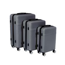 Conjunto de Malas ABS P, M e G Cinza Conjunto de Malas ABS P, M e G Cinza