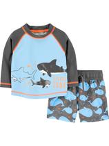 Conjunto de malas de banho e protetor de pele Simple Joys da Carter's