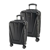 Conjunto de Malas de Viagem Expansível em Policarbonato SAMSONITE Vegas Cadeado TSA 2Pcs P/M Preta