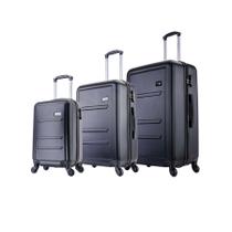 Conjunto de malas de viagem P, M e G Montreal Swiss Move Preta